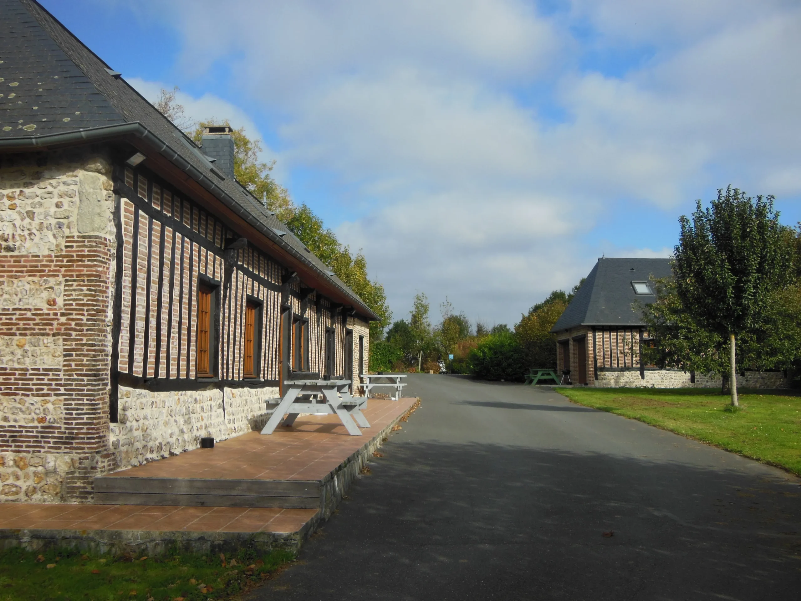 Entrée des gîtes La Forge Vimbert Écrainville